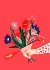 The perfect flower bouquet Mum card! created by Alice Clarke