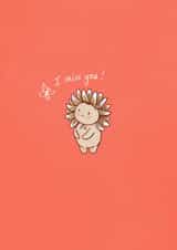 I Miss You! Flower Baby created by Elle Freeman