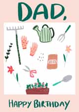 Dad, Happy Birthday created by Alice Clarke