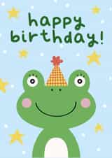 Frog Birthday Card created by illustrationlisa