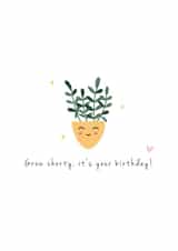 Grow Shorty it's Your Birthday Card created by Giggl Greetings 