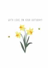 With Love on Your Birthday Card created by Giggl Greetings 