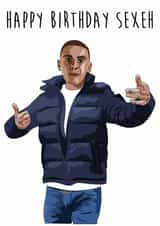 Aitch Birthday Card created by This Is Apollo