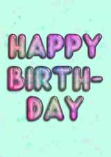 Happy birthday 1000 created by Charlie creates