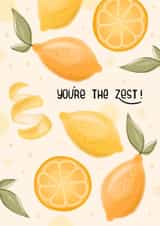 You're the Zest punny card created by Designed by Zena