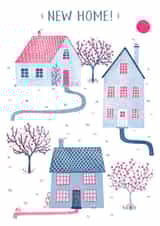 New Home Cute House Moving Card created by Nic Squirrell