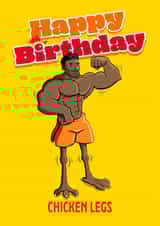 Happy Birthday Chicken Legs created by Doodle by Day