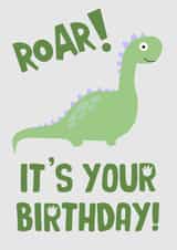 Dinosaur Kids birthday card 1001 created by Jazmyn Young