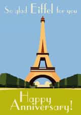 Eiffel Tower Anniversary Card created by Design by Cath