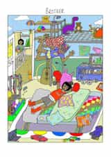 Brotherly Love 1001 created by Homebird Art