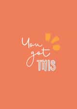 You got this good luck card created by By Alice May