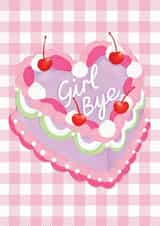 Girl Bye Leaving Card created by The Stylist Illustrates