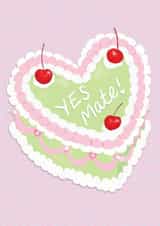 Yes Mate! Congratulations Card created by The Stylist Illustrates