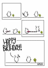 surprise birthday card created by bumskin