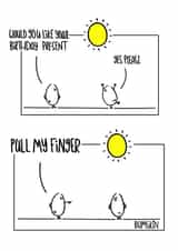 best birthday present ever created by bumskin