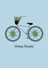 Vintage Beauty Birthday Card created by Marla & Max Design