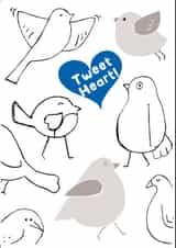 Tweet Heart created by Emma Sugrue