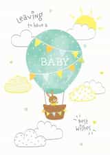 Leaving to have a Baby Card from Colleague created by Helen Thompson
