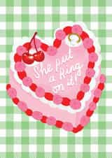 She Put a Ring On It! - Engagement Card created by The Stylist Illustrates