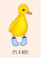 It's a BOY! created by Poppy & Mabel