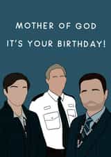 Line of Duty Hastings Birthday Card created by From Deanna