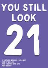 Funny Old Birthday Card created by For Cards Sake 