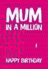Mum in a Million created by Codfish Design