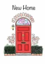 New Home Red Door created by Lolly's