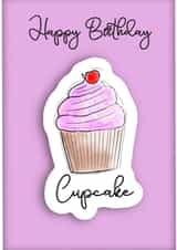 Birthday Cupcake Card created by Ann Williams Art