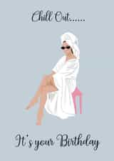 Pamper day, birthday Card created by Ann Williams Art