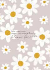 Daisy Sympathy Card created by Stanley and Dot Studio
