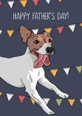 Cute Jack Russell Father's Day card! created by Evie Garnett Designs