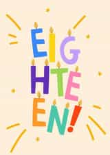 Eighteen Candles created by Zoe Spry