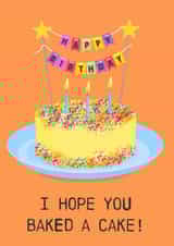 Bake your own Cake Birthday Card created by Soppy Copy