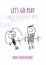 Let's Go Play Anniversary Card created by Lisa Jestico