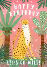 Party time! Lets go wild birthday card created by The Jaunty Cocoon