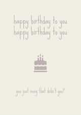 Happy Birthday To You Song created by Make Cards Great Again