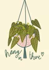 Hang in there positive encouragement card created by Design by Gracie