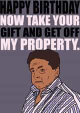 Cheeky Birthday Card created by MitchDesign