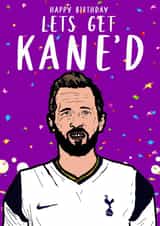 Harry Kane Football Birthday Card created by MitchDesign
