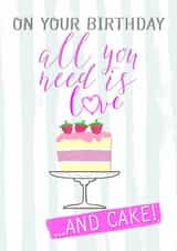 All You Need Is Love And Cake created by June Malone