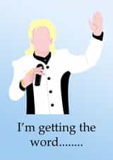 Phoenix Nights inspired card created by Fox & Toby