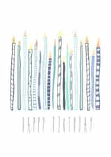 birthday candles created by Picoloco Studio