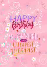Fab Friend Birthday Card created by daminidesigns
