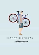 Cycling w**ker created by Kwirk Cards