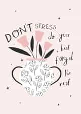 Do Your Best Good Luck Card created by Duchess Plum