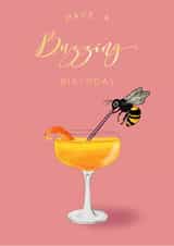 Have A Buzzing Birthday Cocktail created by Faye Burtenshaw