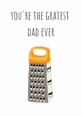 Funny Father's Day Card - Gratest Dad created by Amy (Hedgecards)