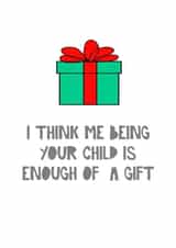 Enough of a Gift created by Bright Cards