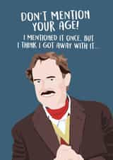 Basil Fawlty Birthday Card created by Paper Plane